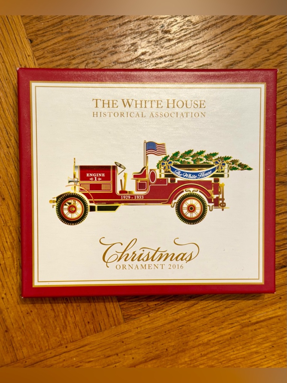 2016 Official White House Christmas Ornament